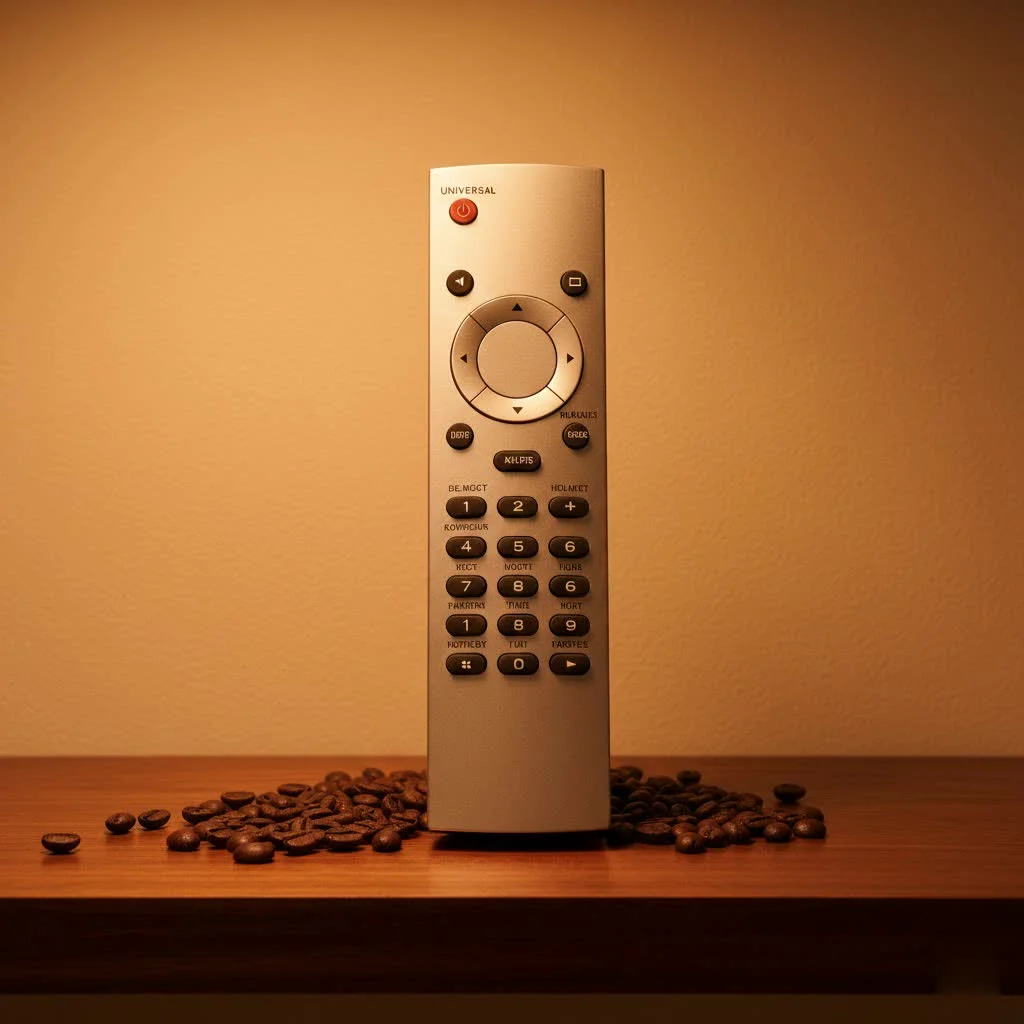 Universal remote controlling an Insignia Fire TV