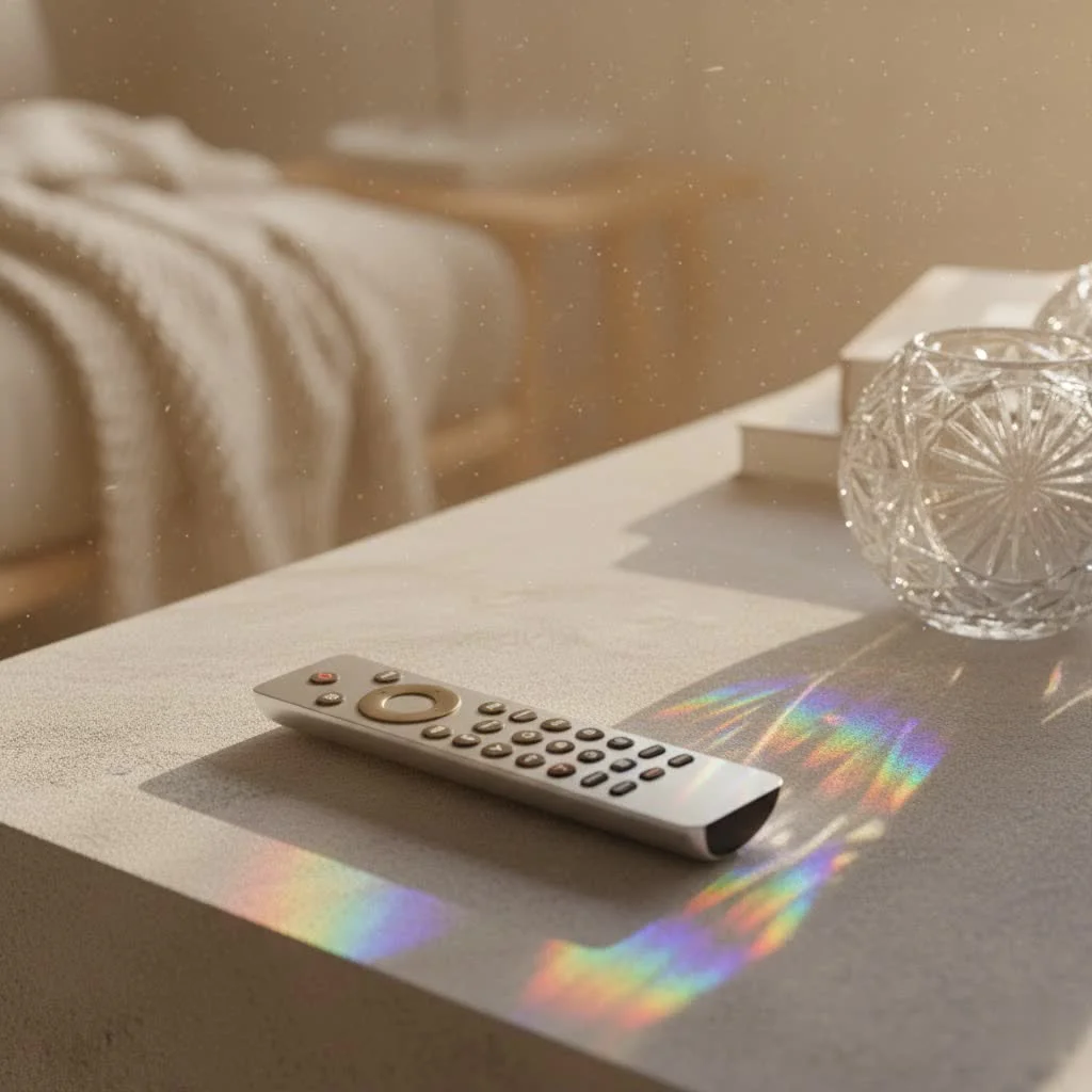Universal remote controlling a Vizio TV